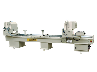 Double-head cutting saw for Aluminum door and window