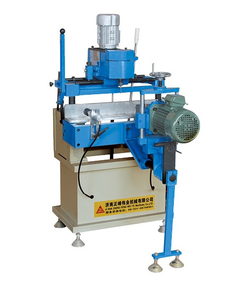 Copy-routing drilling machine for aluminum door and window