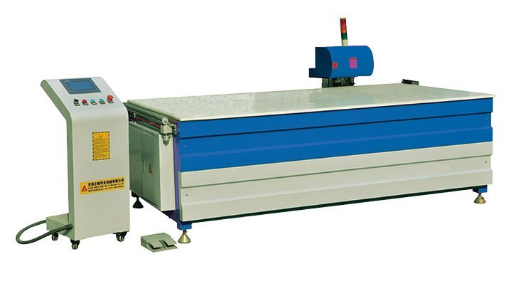 Automatic horizontal two-component sealant sealing table