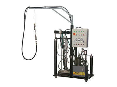 Two-component coating machine