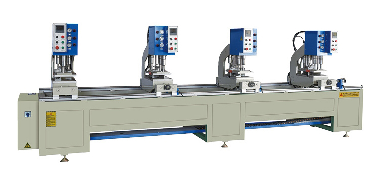 Four-position single-sided seamless welding machine